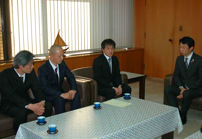 環境保全のため、柏市に寄付