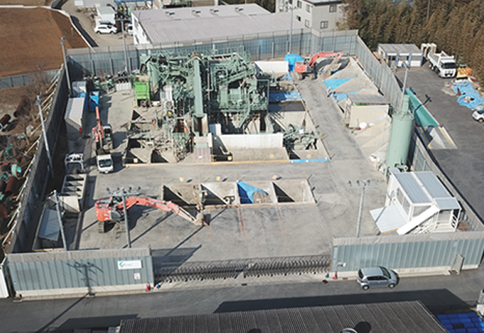 汚泥再資源化プラント